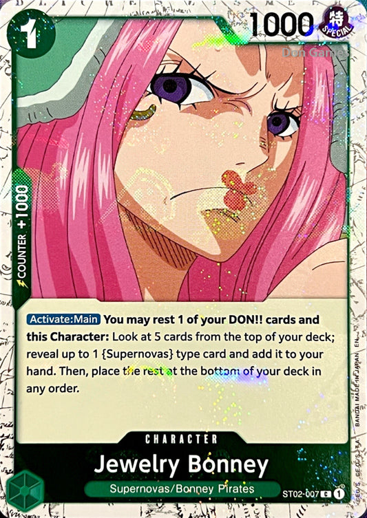 ST02-007 Jewelry Bonney Character Card Pizza Foil