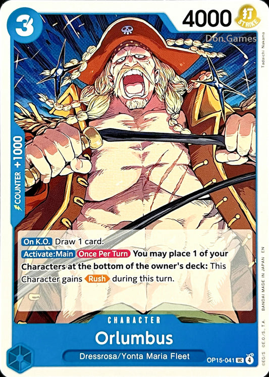 OP15-041 Orlumbus Character Card