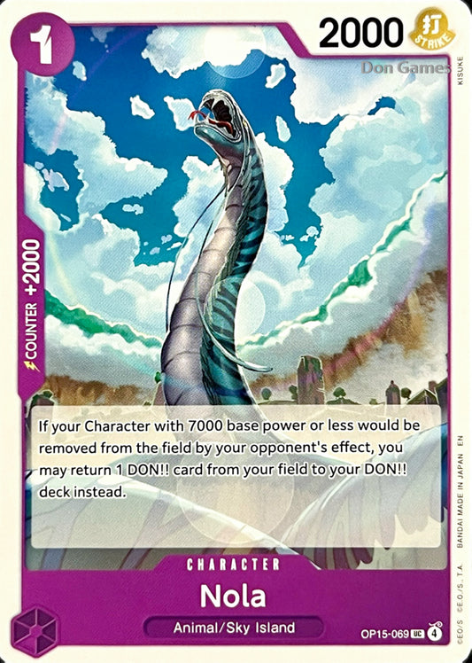 OP15-069 Nola Character Card