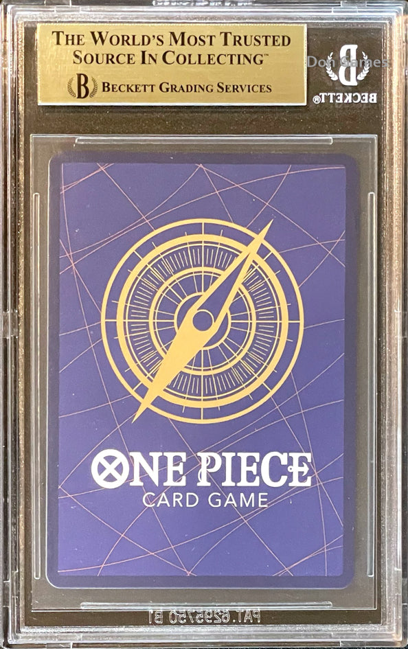 BGS 10 OP09-051 Buggy Character Card Special Alternate Art Gold Foil
