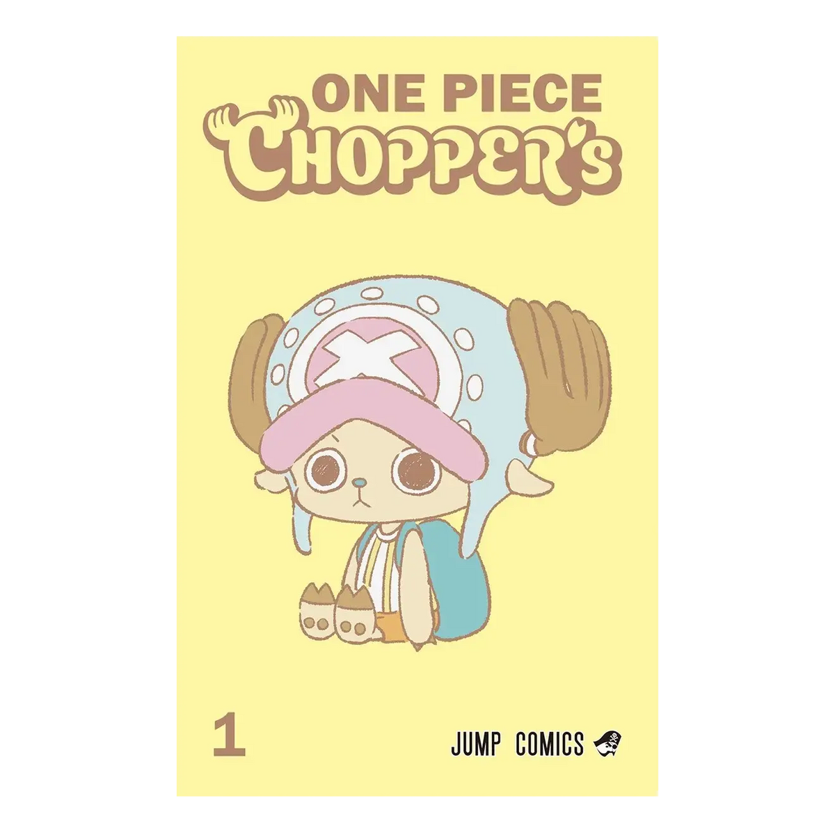 [JPN] Jump One Piece Chopper's Comic Vol. 1 + Tony Tony Chopper (EB02-003) Character Card Promo
