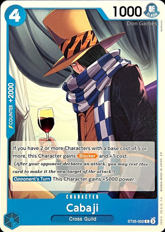 ST25-002 Cabaji Character Card
