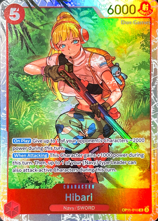 OP11-010 Hibari Character Card