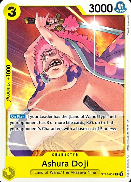 ST28-001 Ashura Doji Character Card