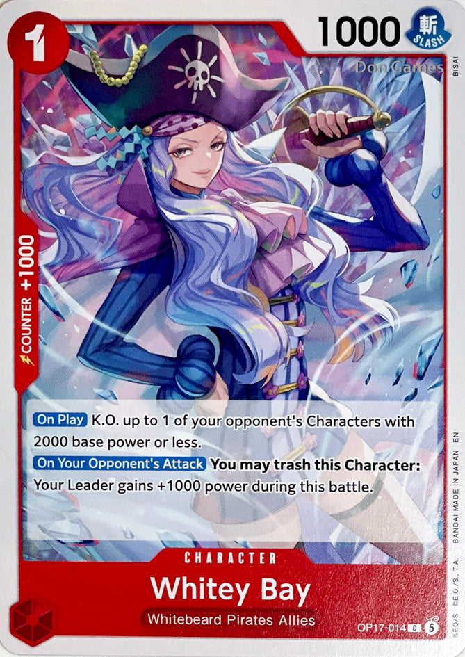 OP17-014 Whitey Bay Character Card