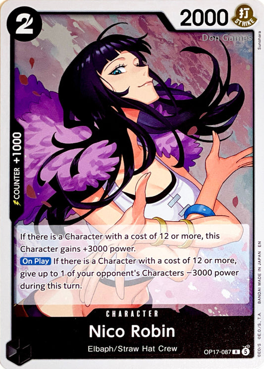 OP17-087 Nico Robin Character Card