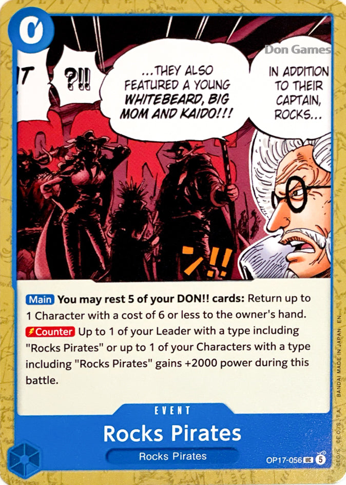 OP17-056 Rocks Pirates Event Card