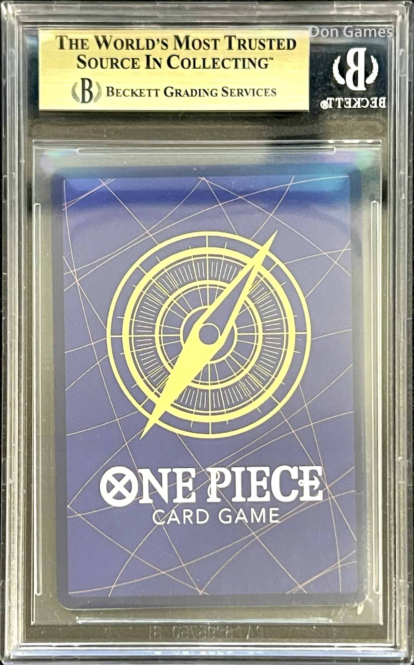 BGS 10 Pristine OP09-051 Buggy Character Card Special Alternate Art Silver Foil