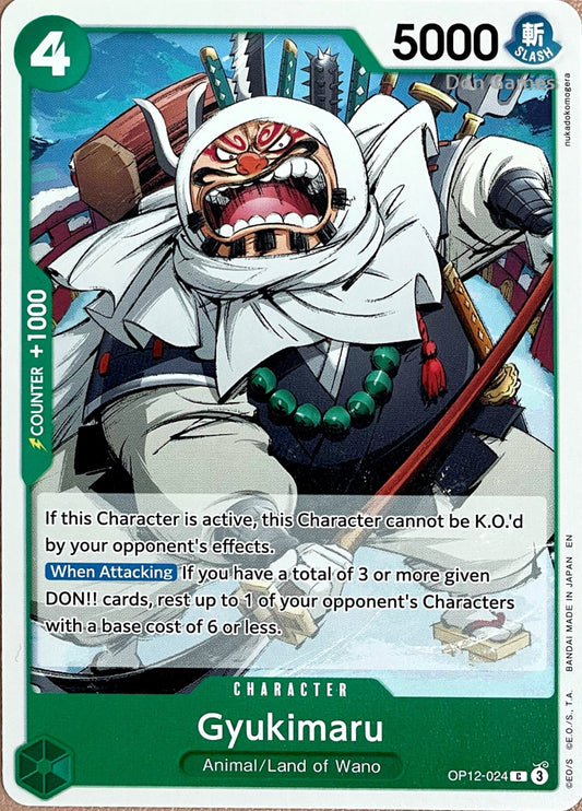 OP12-024 Gyukimaru Character Card