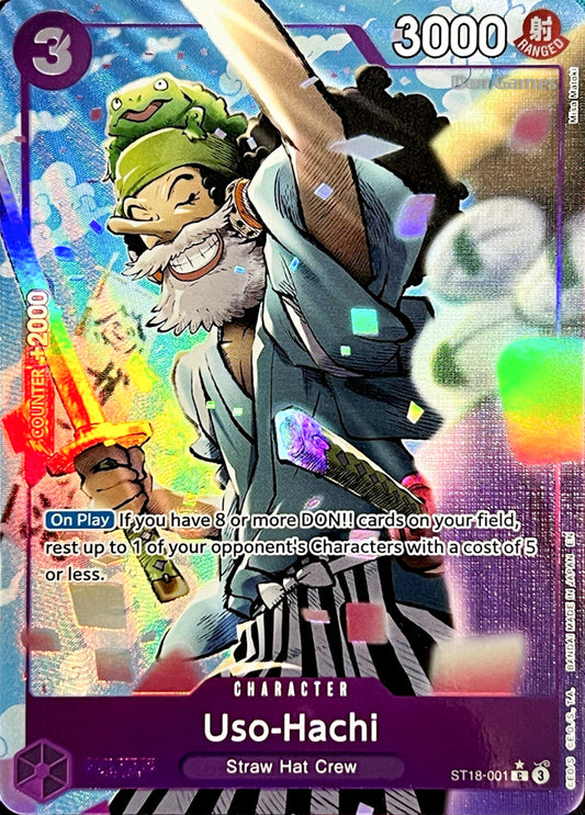 ST18-001 Uso-Hachi Character Card Alternate Art