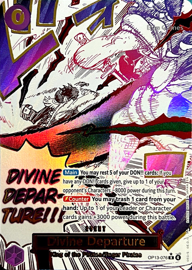 OP13-076 Divine Departure Event Card Alternate Art