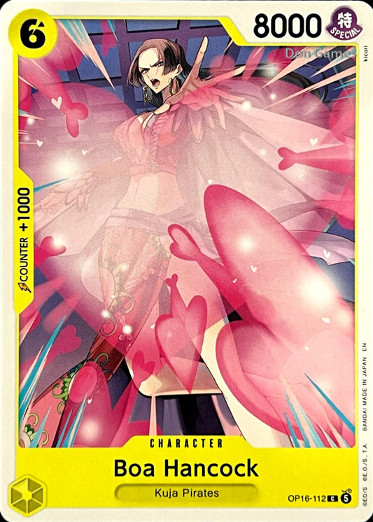 OP16-112 Boa Hancock Character Card