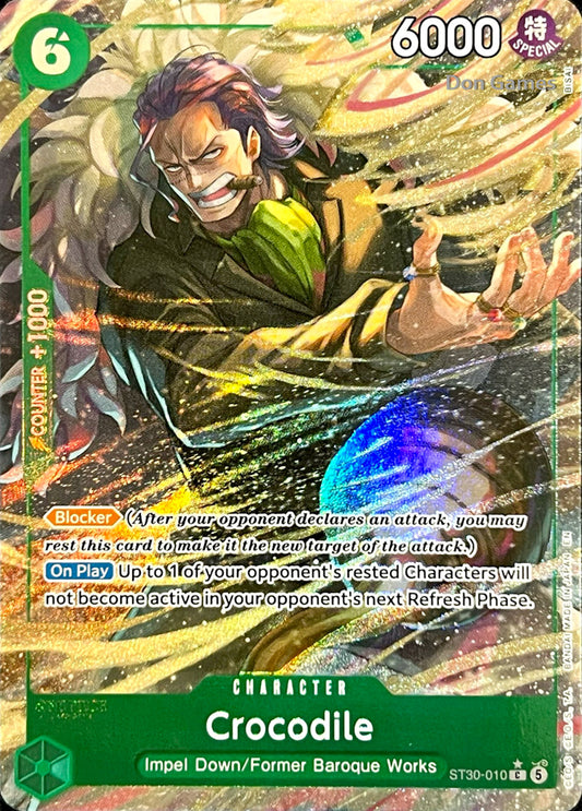 ST30-010 Crocodile Character Card Extended Art