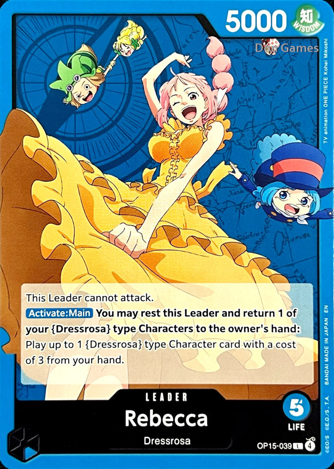 OP15-039 Rebecca Leader Card