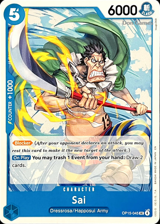 OP15-045 Sai Character Card