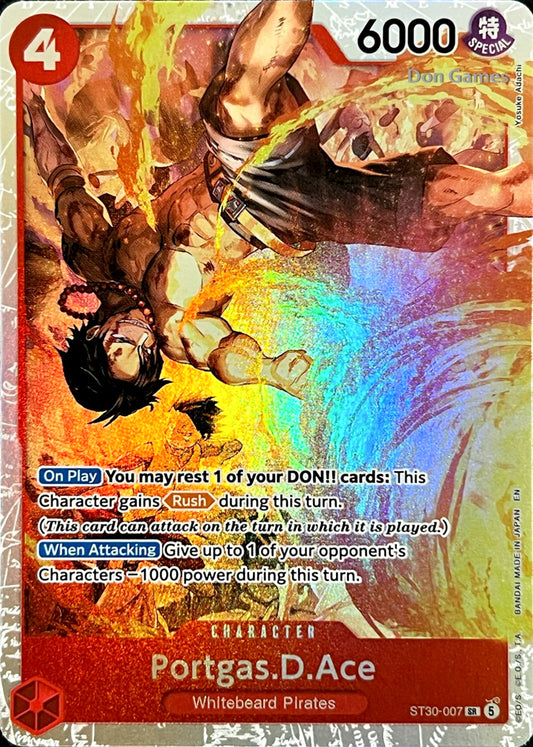 ST30-007 Portgas. D. Ace Character Card