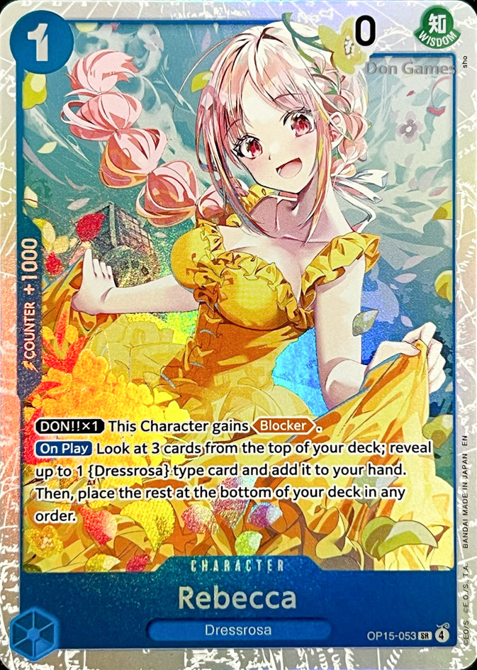 OP15-053 Rebecca Character Card