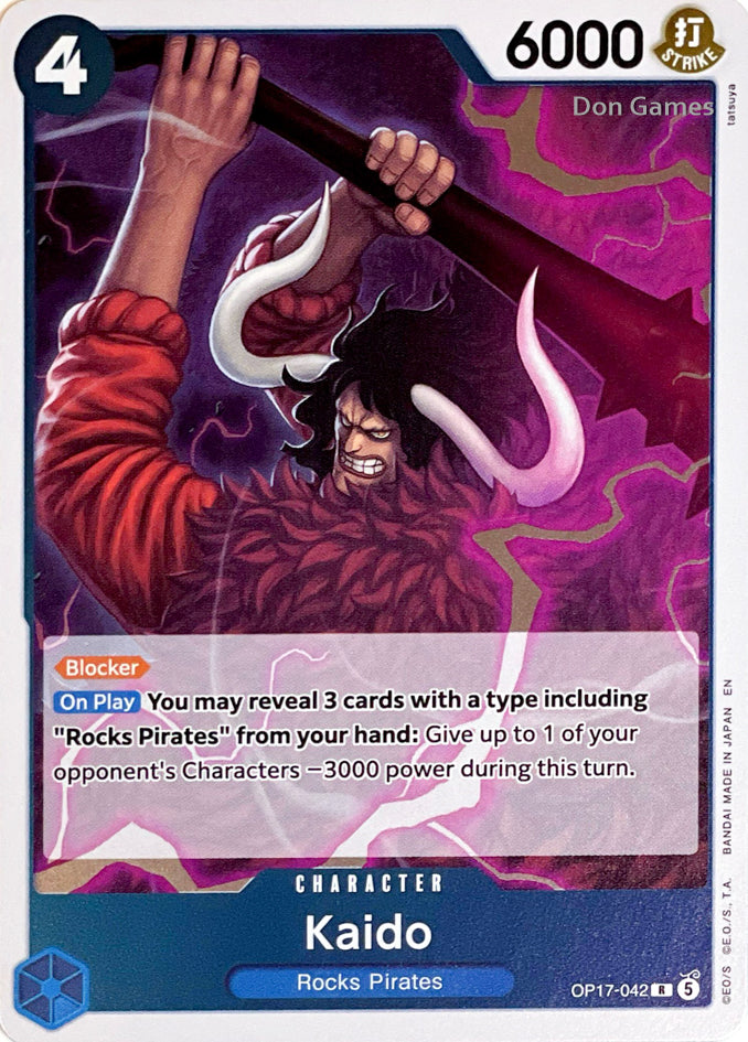 OP17-042 Kaido Character Card