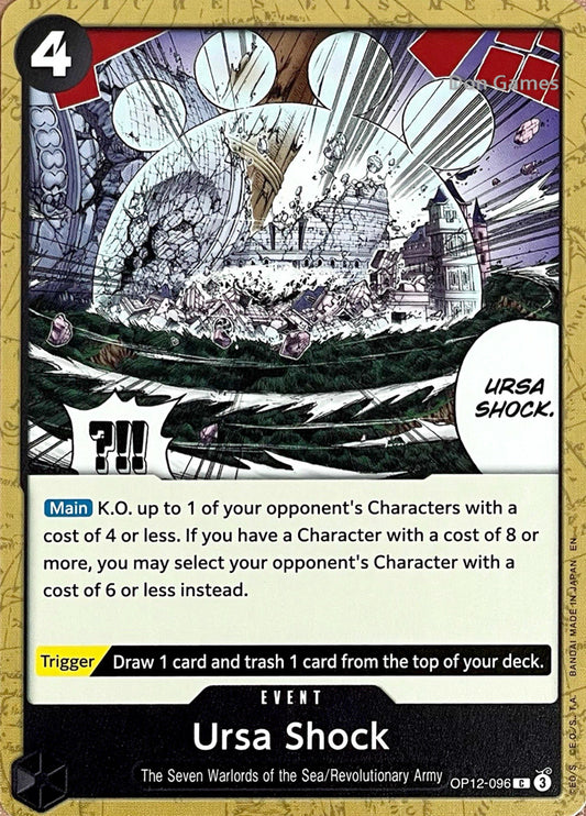 OP12-096 Ursa Shock Event Card