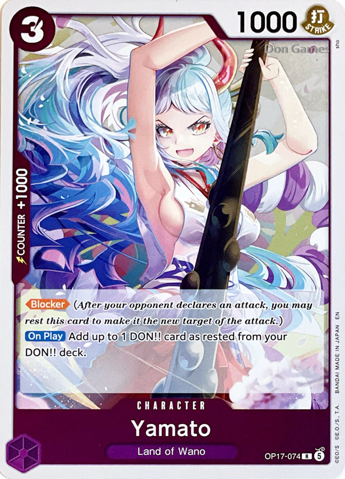 OP17-074 Yamato Character Card