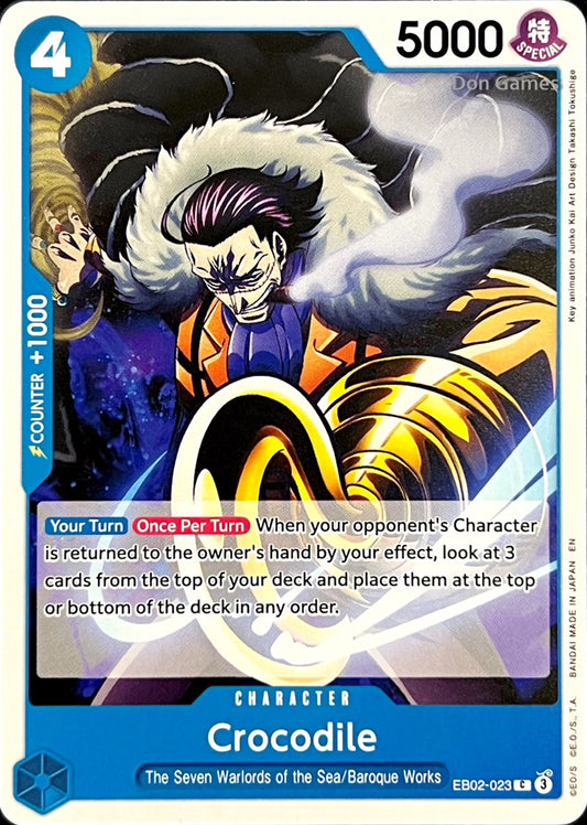 EB02-023 Crocodile Character Card