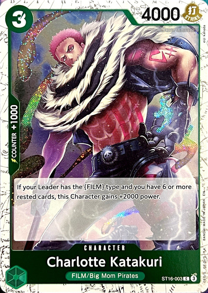 ST16-003 Charlotte Katakuri Character Card Textured Foil