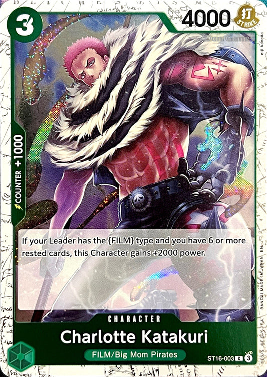 ST16-003 Charlotte Katakuri Character Card Textured Foil