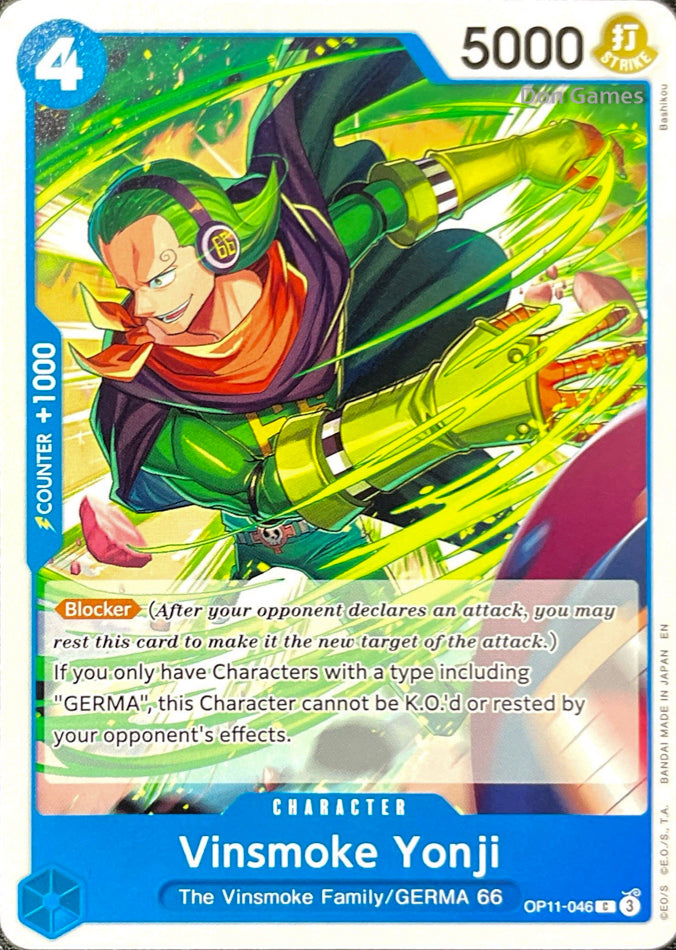 OP11-046 Vinsmoke Yonji Character Card