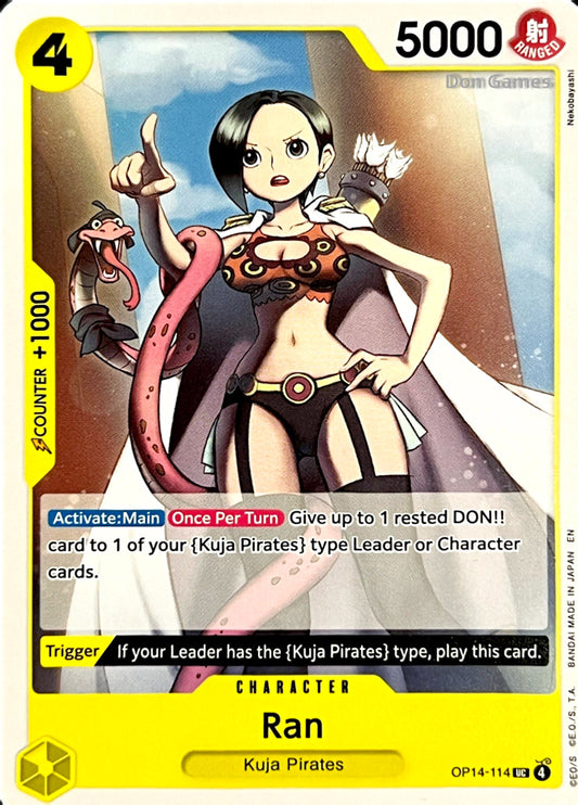 OP14-114 Ran Character Card