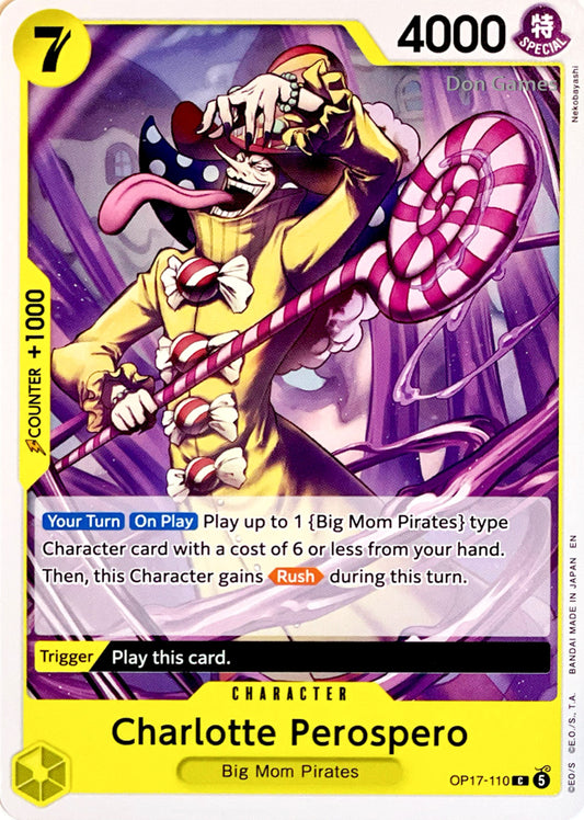 OP17-110 Charlotte Perospero Character Card