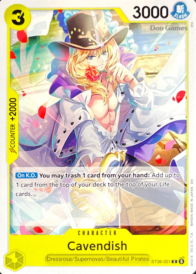 ST36-001 Cavendish Character Card