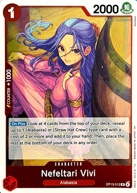 OP13-012 Nefeltari Vivi Character Card