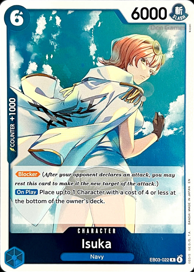 Ultra Rare Inoska Card EB03-022 Isuka Character Card – Don Games