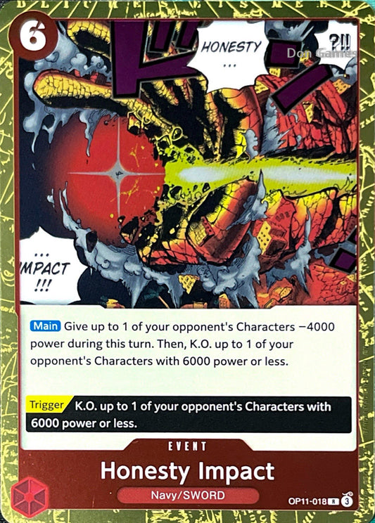 OP11-018 Honesty Impact Event Card