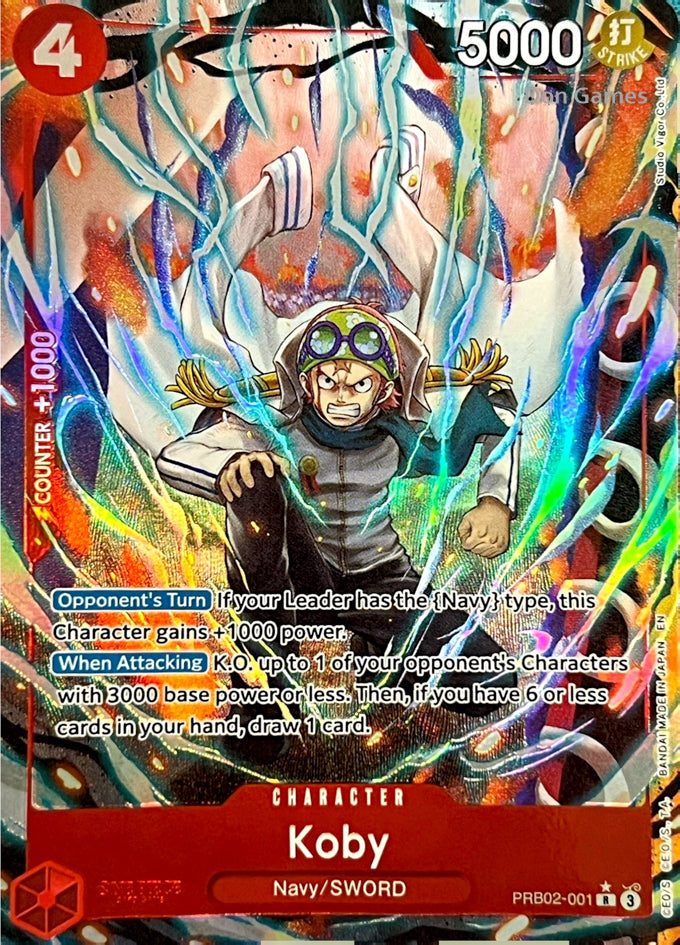 PRB02-001 Koby Character Card Alternate Art