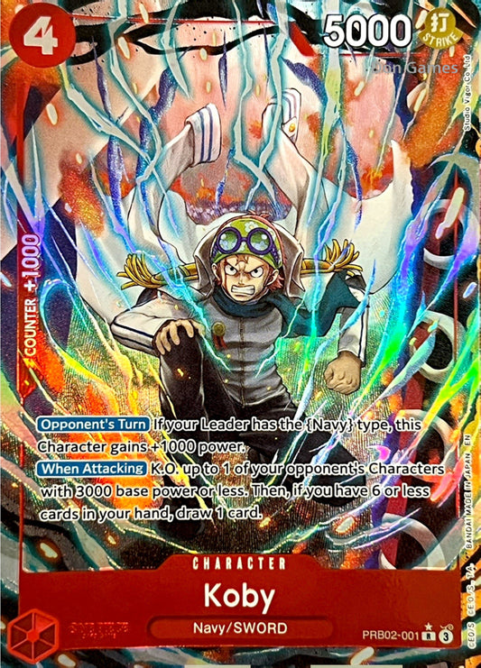 PRB02-001 Koby Character Card Alternate Art