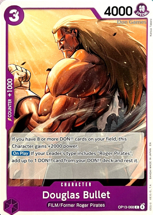OP13-068 Douglas Bullet Character Card