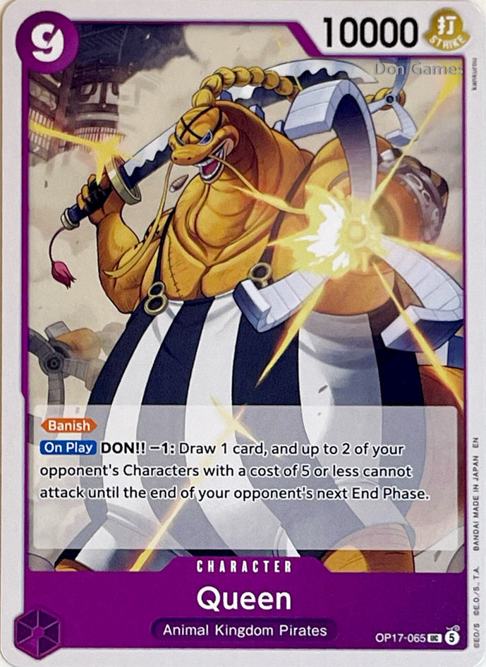 OP17-065 Queen Character Card