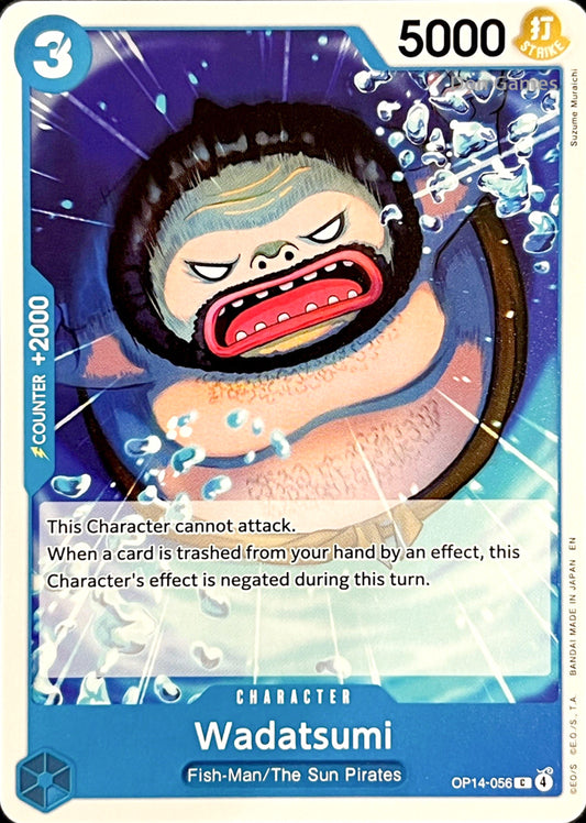 OP14-056 Wadatsumi Character Card