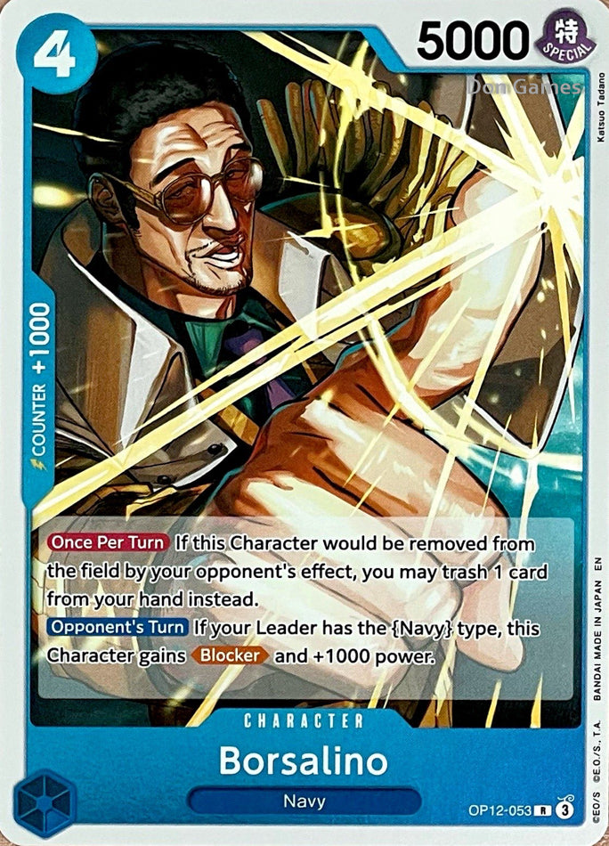 OP12-053 Borsalino Character Card