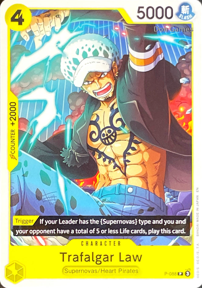 P-088 Trafalgar Law Character Card Promo