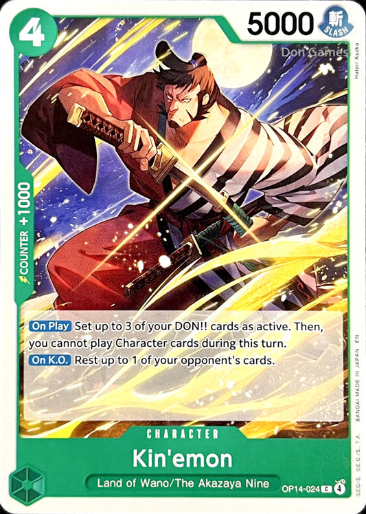 OP14-024 Kin'emon Character Card