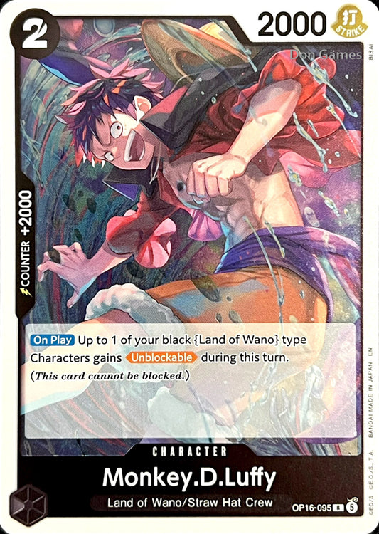 OP16-095 Monkey. D. Luffy Character Card