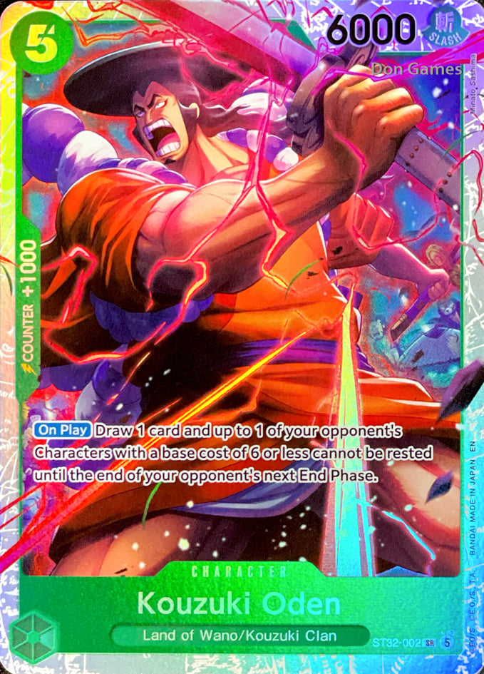 ST32-002 Kouzuki Oden Character Card