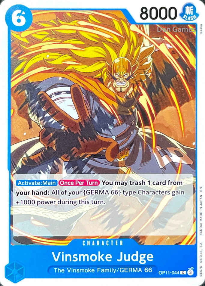 OP11-044 Vinsmoke Judge Character Card