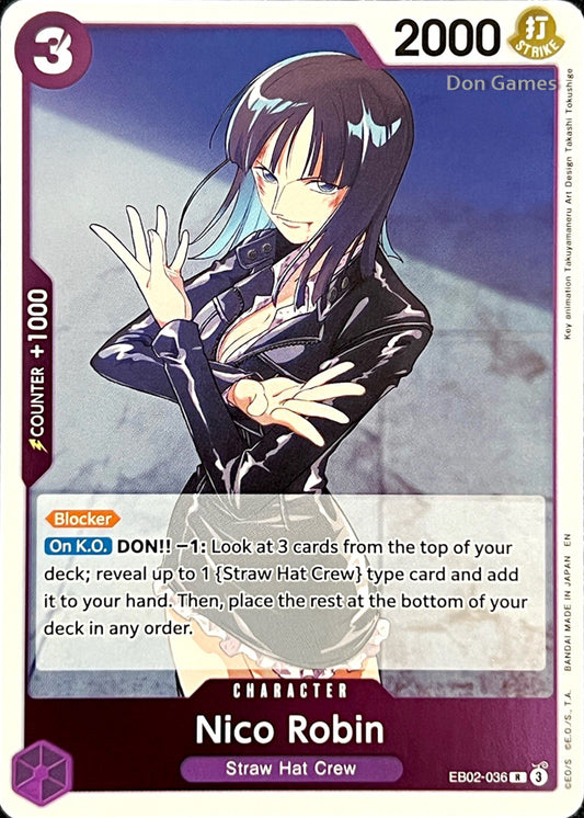 EB02-036 Nico Robin Character Card