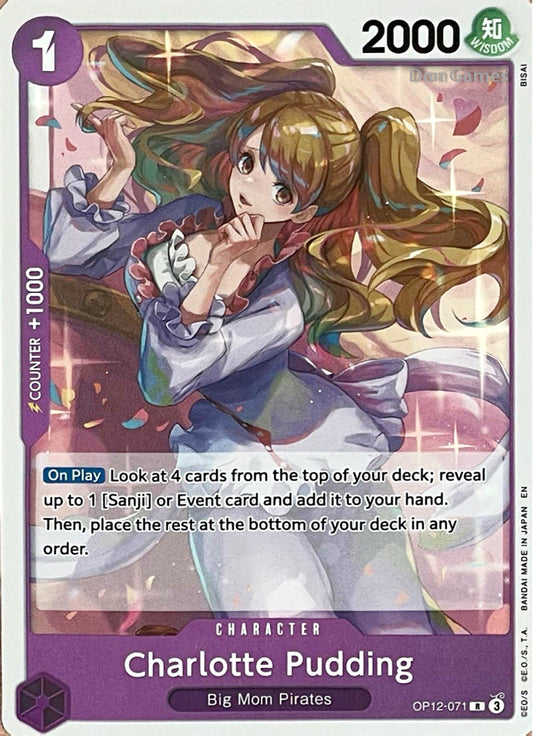 OP12-071 Charlotte Pudding Character Card