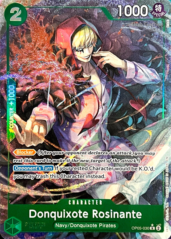 OP05-030 Donquixote Rosinante Character Card Alternate Art (PRB-02)