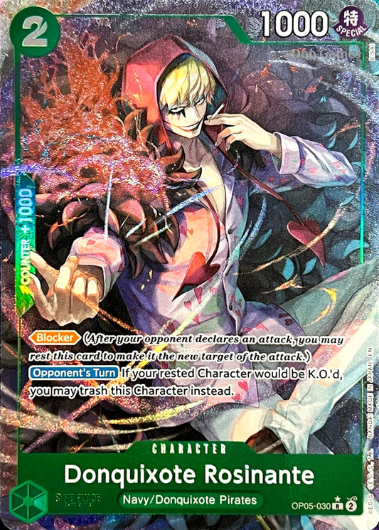 OP05-030 Donquixote Rosinante Character Card Alternate Art (PRB-02)