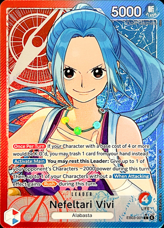 EB03-001 Nefeltari Vivi Leader Card Alternate Art